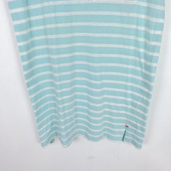 NWT La Ligne New Edie Knit Dress in Pale Blue Ivory Striped Casual Size Small S - Picture 4 of 11